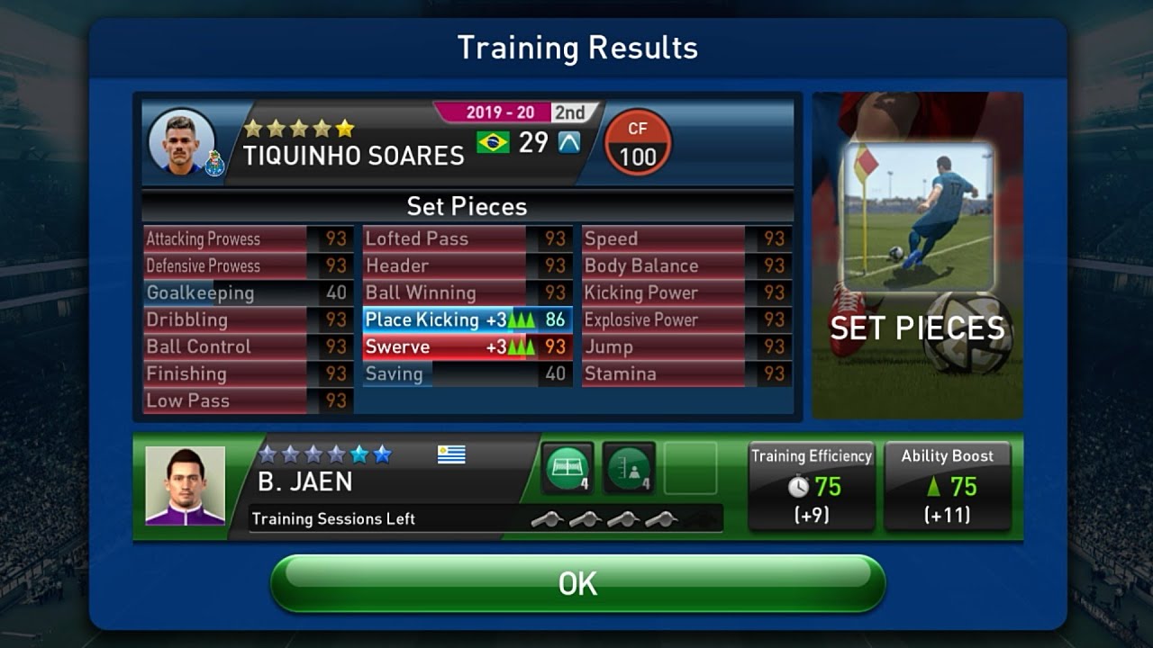 Pescm training berat ( CF ) tiquinho soares