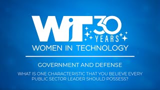 2024 WIT Leadership Awards - Government and Defense Finalists