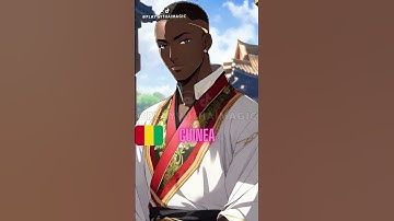 Asking AI To Create an Anime Character For Each Country - Part 6