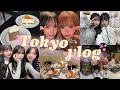 【Vlog】2泊3日の東京旅!! カフェ巡りもしたよ☕🍰