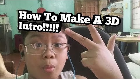 How To Make A 3D Intro With PowerDirector!!!!