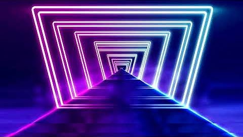 Neon Lights Modern Animated VJ Loop Background Video - Free Footage - No Copyright Motion VJ Loop