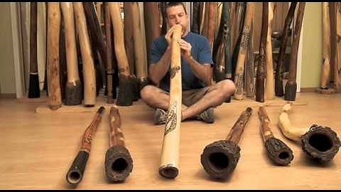 The Didgeridoo Store, Didgeridoo Demo of six keys using Australian Eucalyptus Didgeridoos