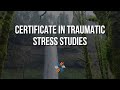 Trfs certificate in traumatic stress studies 2022