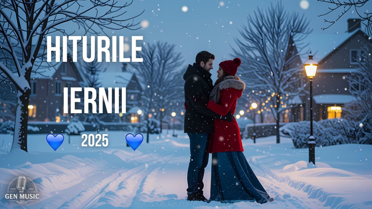 Hiturile Iernii ❄️💙 | Cele Mai Frumoase Cântece de Dragoste Românești 2025 ✨ | GenMusic Playlist