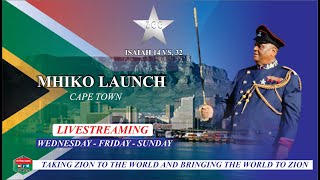 CAPE TOWN CONFERENCE MHIKO LAUNCH    -  SATURDAY  25 MAY  2024 (IN CAPE TOWN)