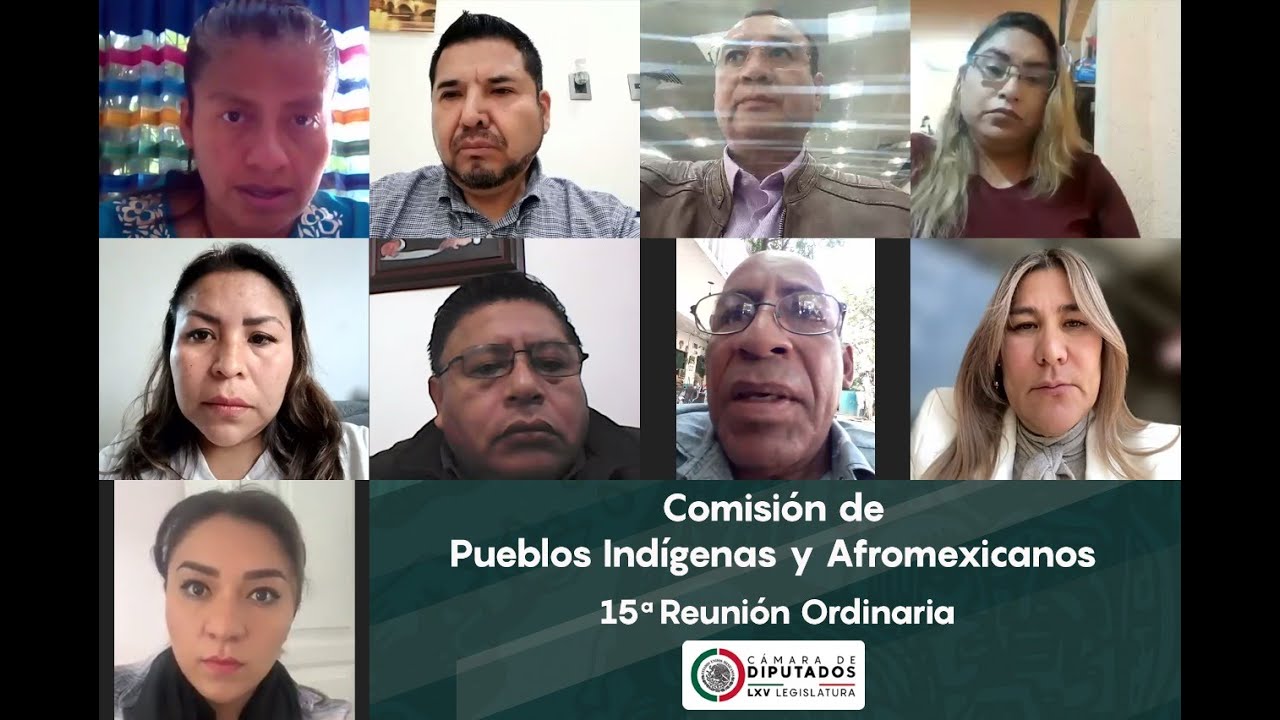 EN VIVO / Reunión Ordinaria de la Comisión de Pueblos Indígenas y ...