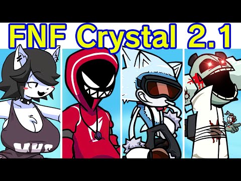Stream Test remix fnf Friday Night Funkin': Crystal Mod by R2crystal2