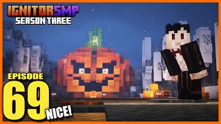 My Haunted Minecart Ride Will Give You Nightmares | IgnitorSMP S3 E69 | Minecraft Lets Play