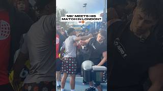 MK meets his match in london!Matt Kiatipis in London #streetball #basketball
