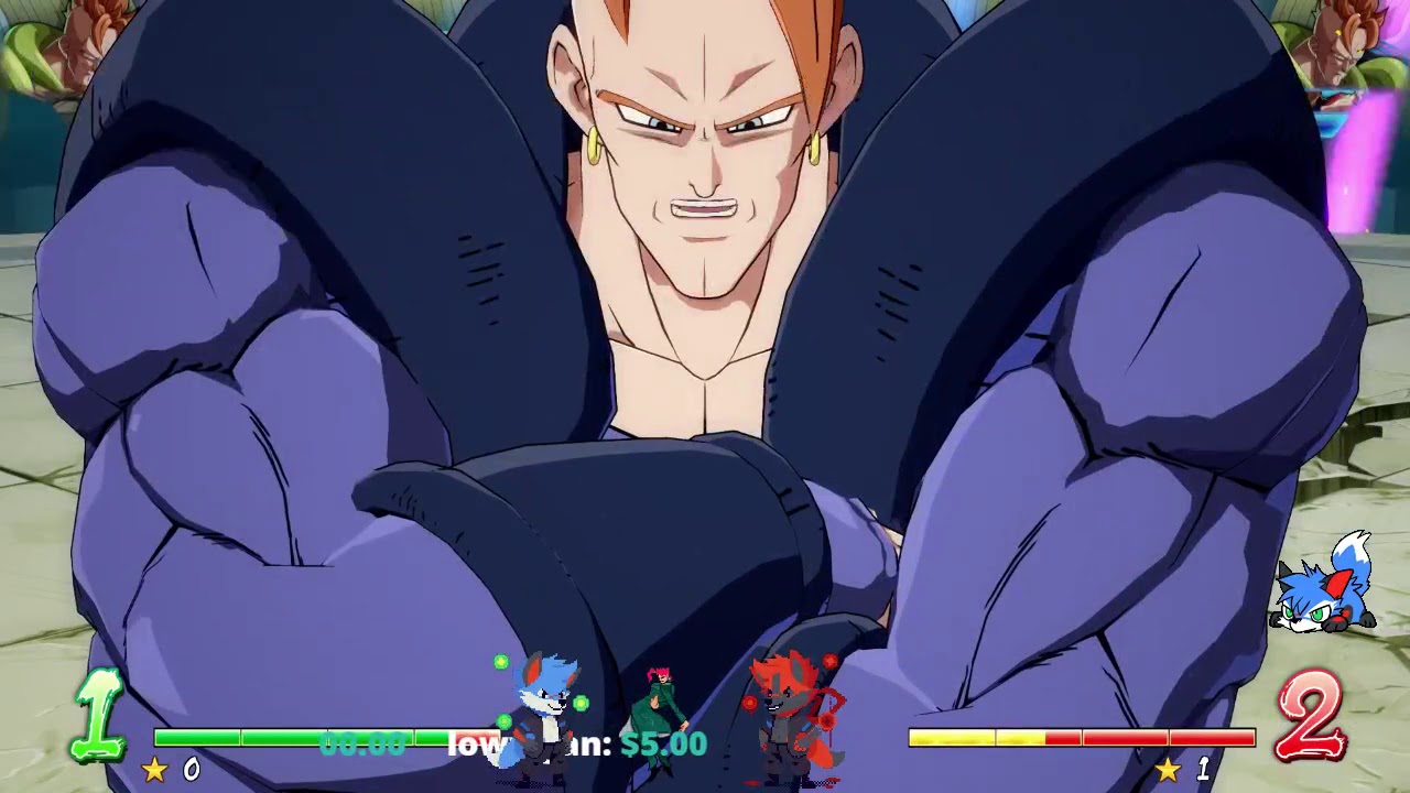Dragon Ball Fighter Z : Sonic fox : Beerus , Android 16 , Bordock l High Level Gameplay