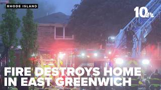 Four displaced after fire significantly damages residence in East Greenwich