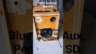 Multi Function Speaker 🔊 #sddiyworkshop #multifunctionspeaker #diy #youtubeshorts #shorts