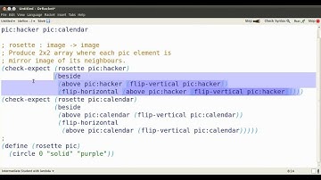 racket definitions video 4/4 ---- define function, by design