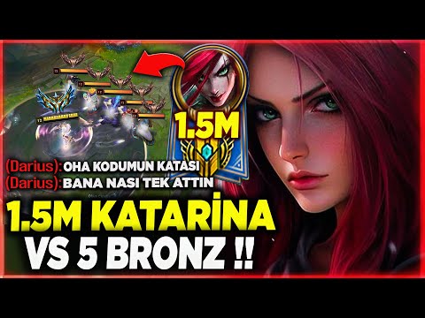 1.500.000 MİLYON KATARİNA VS 500.000K EKKO !! ÇARESİZ KALDILAR !! | Ogün Demirci