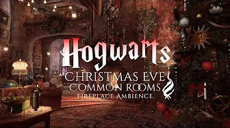 Hogwarts Christmas Common Rooms | Hogwarts Legacy | Harry Potter Ambience | 2024