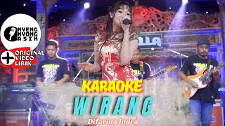 WIRANG KARAOKE DIFARINA INDRA - ADELLA (ORIGINAL MV LIRIK)