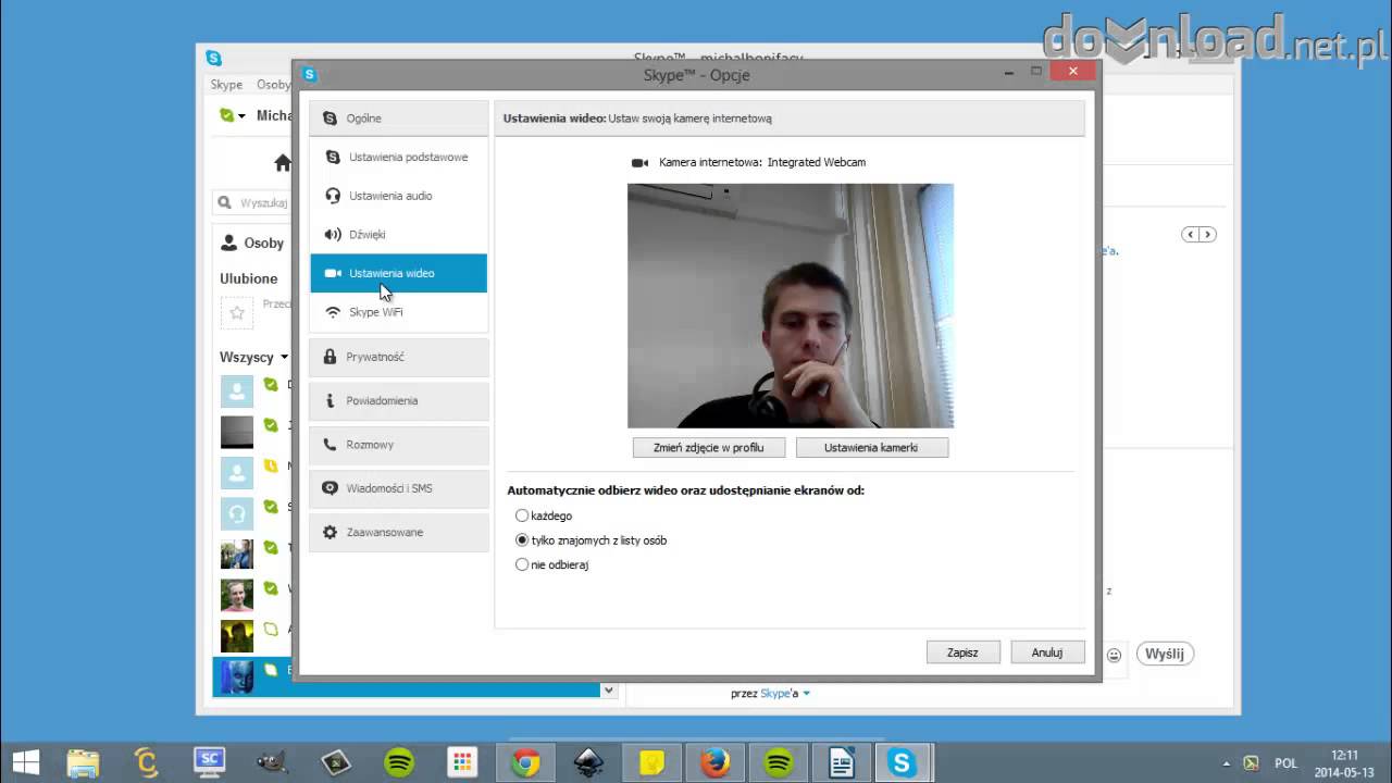 Jak Sprawdzic Kamere Internetowa W Skype Youtube