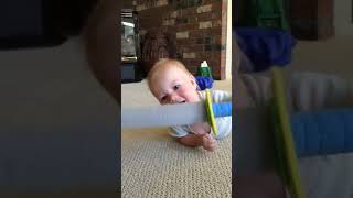 Baby Doing Exercise With Daddy! - Big Daddy #shorts #youtubeshorts  #baby #funny #justlaugh