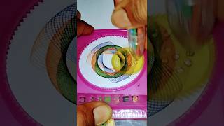 SPIROGRAPH DESIGN ART #spirograph #spirographtutorial #shorts #short #viral #rotary #2024