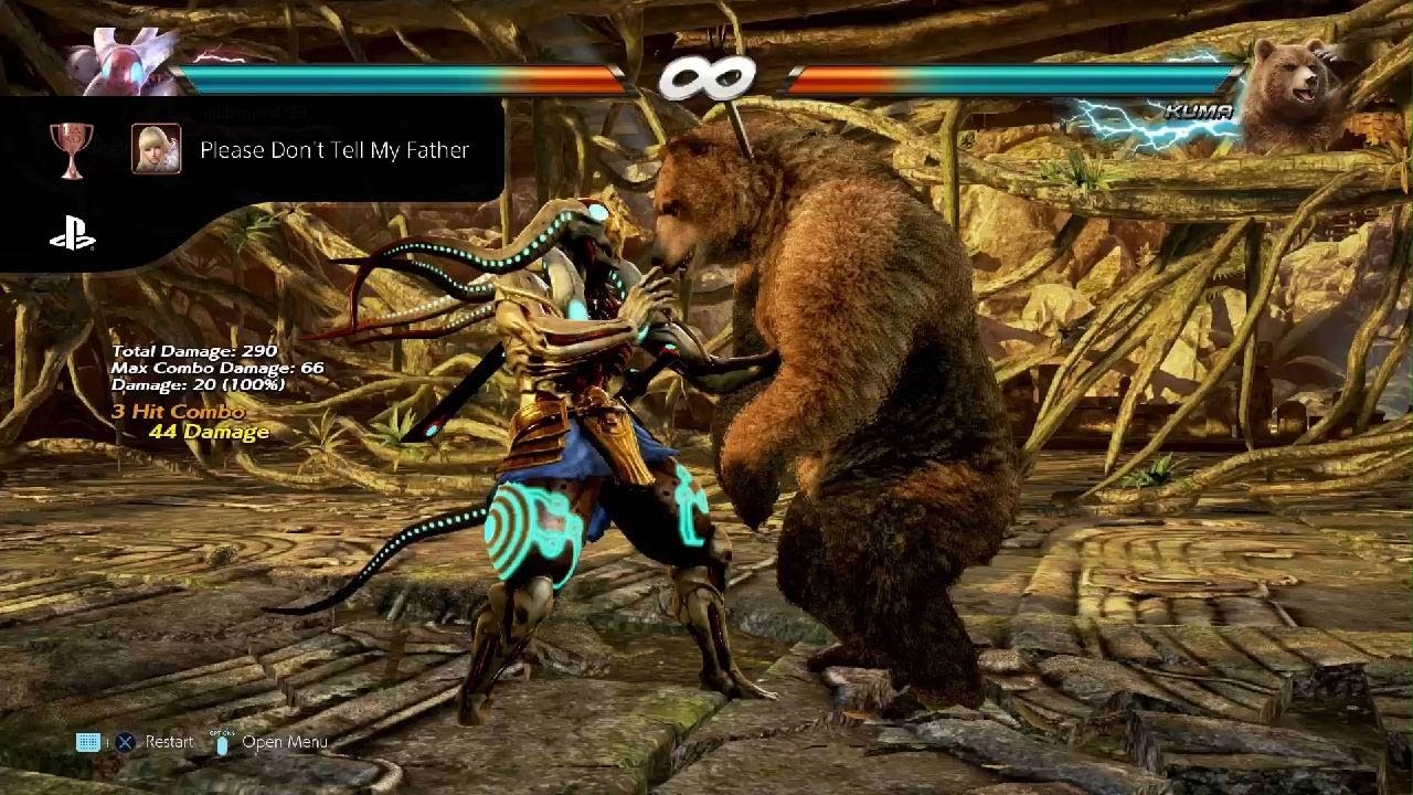 TEKKEN7 please don't tell my father PS4 - YouTube