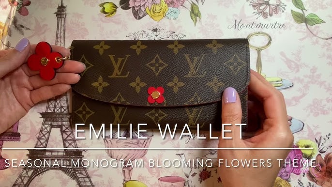 Unboxing Louis Vuitton Emilie Bloom Flowers wallet limited edition
