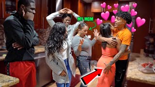 MY NEW GIRLFRIEND! **Family Reaction**