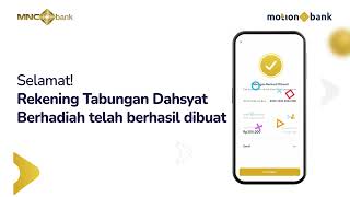 Tutorial Pembukaan Rekening Tabungan Dahsyat Berhadiah Bagi Nasabah MotionBank di App MotionBank