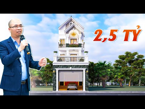 Video Mẫu Nhà Phố 3 Tầng Mái Thái Đẹp 5.5x31m Trị Giá 2.5 Tỷ... - youtube