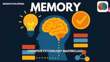 Cognitive Psychology Masterclass on Human Memory | @Brainpsychlopedia.official