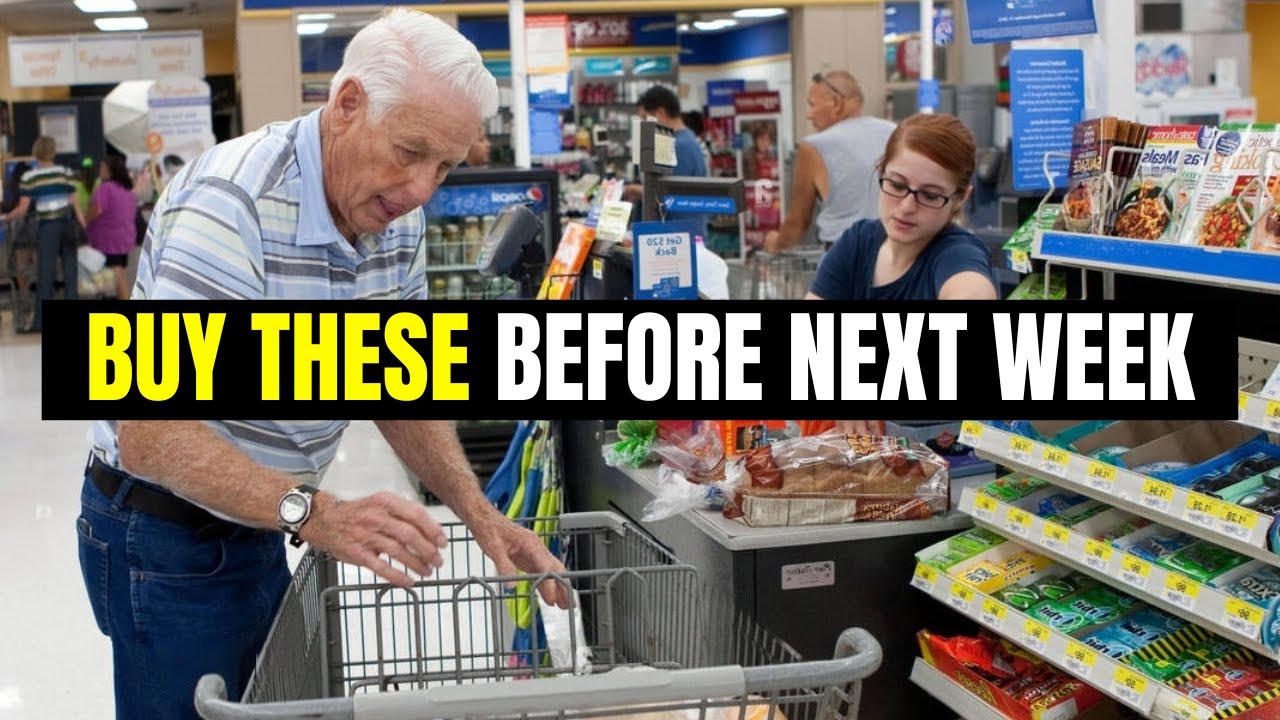 12 Groceries to STOCK UP ON Before Food Shortage Hits! - YouTube