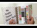 Happy Planner Sticker Book \\ Inspired by Kellofaplan