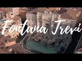 FONTANA DI TREVI | SCENIC RELAXATION | ROME | DRONE | 4K | CINEMATIC VIDEO | SOUND EFFECTS