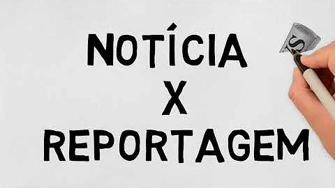 Qual é a diferença entre entrevista reportagem é notícia?