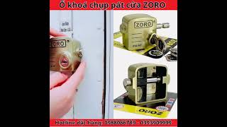 Ổ khoá chụp pát cửa ZORO15