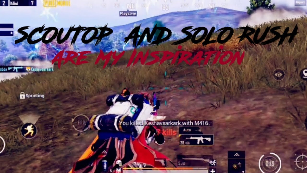 WHAT HAPPENS IS SOLORUSH AND SCOUT OP COMBINED TOGETHER . SCOUTOP AND SOLO RUSH ARE MY INSPIRATION .