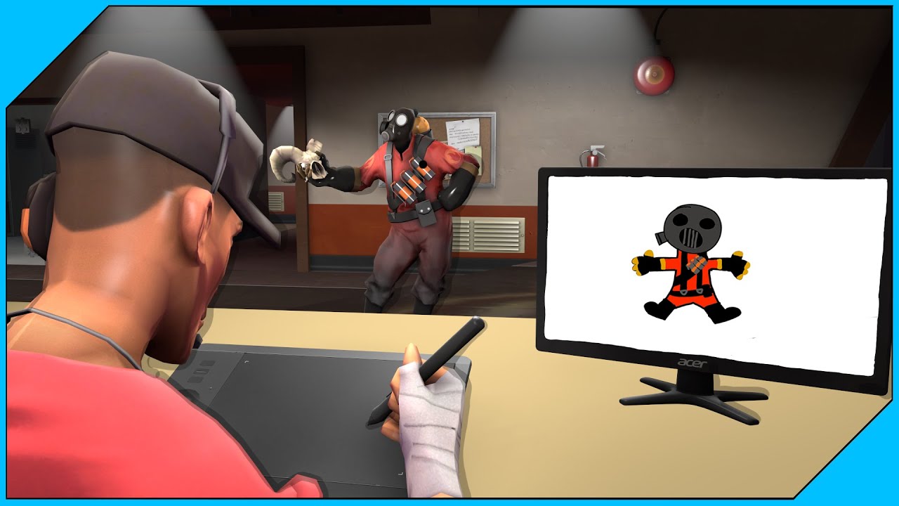 Playing TF2 With a... Drawing Tablet? [TF2] - YouTube
