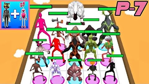 complete levels 116 to 145 in merge monster army game part 7 | android gameplay by gamex boiz