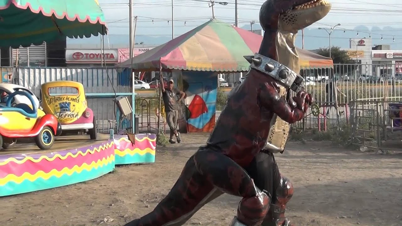 el dinosaurio se escapa #ManiAventura /Manito y Maskarin