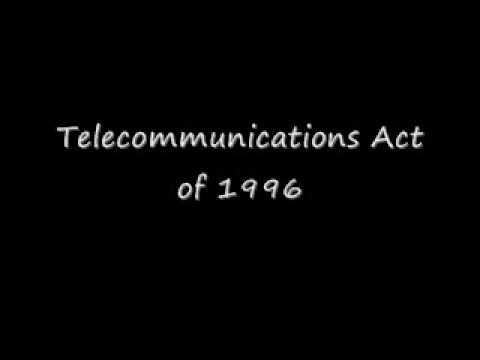 What Is The Telecommunications Act Of 1996