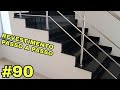 #90- Como fazer revestimento de escada. (Passo 2)