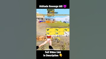 😈 Attitude Revenge kill EPS01 #shorts #pubg #shortvedio