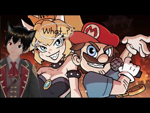 [REACTION]Mario Meme Song: BOWSETTE "Original Version" ■The Chalkeaters feat. M-G UniNew and Nekro G