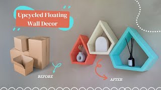 DIY Floating Wall Shelf: Beautiful Upcycled Decor Ideas