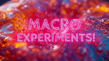 INSANE Macro Experiments You’ve Never Seen Before! 🔥 Ultra Close-Up Reactions