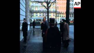 SYND 21 11 75  COUNCIL OF EUROPE MINISTERS MEET IN PARIS