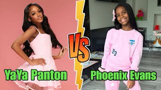 Yaya Panton (Panton Squad) vs Phoenix Evans 💫 Transformation From Baby To Now 2025