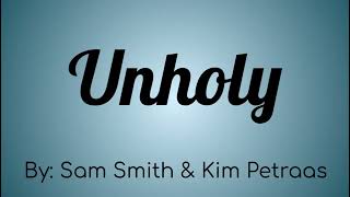 Sam Smith & Kim Petras - Unholy Lyric Video