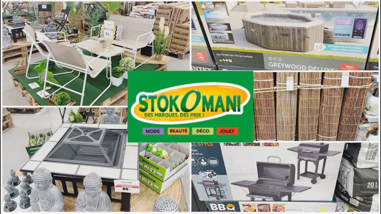 STOKOMANI ARRIVAGE JARDIN EXTÉRIEUR 5 MARS 2026