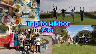 Trip to Alkhor Zoo with Friends ?‍️ / Day in Life Vlog in Tamil / Qatar Vlogs in Tamil